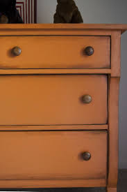 Black And Orange Dresser 551 East Rustic Orange Dresser Orange Dresser Orange Painted Furniture Orange Furniture