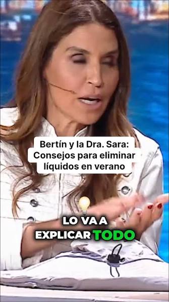 Bertín y la Dra. Sara: Consejos para eliminar líquidos en verano. Os seleccionamos los mejores momentos del Show de Bertín del viernes 19 de junio. Se acerca la Noche de San Juan y "El Show de Bertín" ...