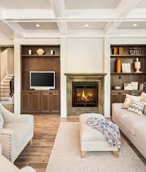 The best effect is achieved with strong contrast, either by doing the beams white and the ceiling a bold color, or by painting the beams a strong color and the ceiling portions neutral. 60 Spectacular Living Rooms With A Coffered Ceiling Photos Home Stratosphere