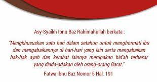 Berikut ada berbagai contoh ucapan selamat hari ibu yang kalian bisa gunakan saat ingin memberi ucapan kepada ibu kita tercinta namun alangkah. Hukum Peringatan Hari Ibu Menurut Islam