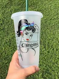Chingona Cup Coffee Cup Design Starbucks Cup Art Starbucks Diy