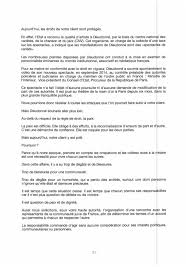 L'édition de demain aura une lettre d'excuse. Lettre Des Avocats De Dieudonne Au Ministre De L Interieur