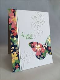 Every time they look at your card, your happy wishes are multiplied! Mail Gina Rockman Outlook Embossed Cards Happy Cards Flower Cards