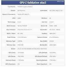 تحميل تعريف طابعة epson l3060 لجميع الويندوز: Nvidia Geforce Rtx 3060 Ti Specifications Confirmed By Gpu Z Validation Videocardz Com