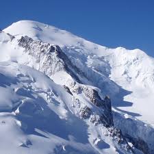 Brush strokes of cobalt blue pigment over a naturally aged white background, where every single piece is unique. The 9 Best Mountains In Chamonix Auvergne Rhone Alpes
