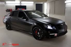 Amg E63 Satin Black Vinyl Wrap Black Vinyl Vinyl Wrap Vinyl