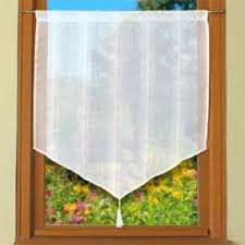 Ces petits rideaux brise bise en voilage brodé sont disponible sur mesure en différents coloris et matières : Rideaux En Pointe Lin