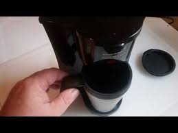 Black And Decker Brew And Go Instructions Black Decker Brew N Go Single Cup Coffee Maker Review Youtube
