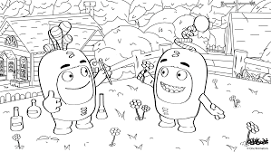 For kids & adults you can print oddbods or color online. Oddbods Coloring Book