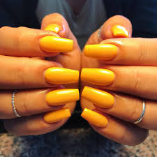 Possible causes of yellow nails. Coffin Shaped Fullset With Mustard Yellow Sugarhouse Nail Co Facebook