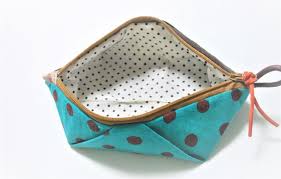 ヌーベルクチュールの使用感です 折り紙ポーチ なびの洋裁教室ブログ ポーチ がま口 小さなポーチ