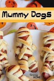 Mummy Dogs A Fun Halloween Treat Recipe Recipe Halloween Food Treats Mummy Dogs Fun Halloween Treats