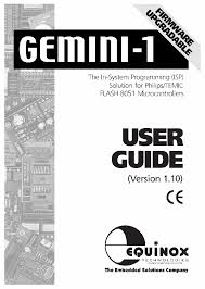 GEMINI-1_159319.PDF Datasheet Download --- IC-ON-LINE