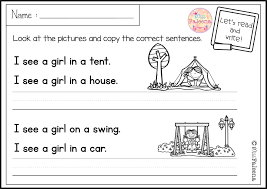 There Are 20 Pages Of Sentence Writing Worksheets In This Product These Pages Are Grea Sentence Writing Kindergarten Lesson Plans Special Education Elementary