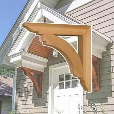 Porch on the right features a more elaborate design. Cedar Brackets And Corbels Wooden Brackets Wood Brackets Wooden Corbels Wood Corbels Exterior Wooden Brackets Cedar Brackets Cedar Exterior Brackets And Corbels Corbels Rafter Tails By Pro Wood Market