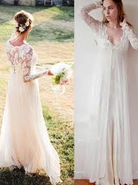 Check spelling or type a new query. Empire Stil V Ausschnitt Bodenlang Spitzer Chiffon Brautkleider Missydress