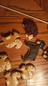 Iced Forest Animal Cookies Animal Cookies Cookies Forest Animals