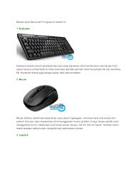 Check spelling or type a new query. Doc Macam Input Device Dan Fungsinya Di Bawah Ini Anggri Tiranda Academia Edu