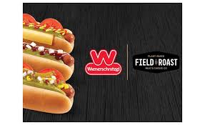 Wienerschnitzel is a brand on the run the chain's 1970s mascot, der wiener dog, was a dachshund in a yellow cape. Field Roast And Wienerschnitzel Partner For Pea Protein Plant Based Stadium Hot Dog 2021 02 08 Refrigerated Frozen Foods