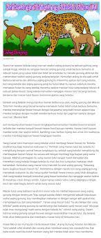 35 Contoh Cerita Fabel Hewan Pendek Terbaru Dongeng Anak