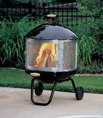 Fire sense bon fire pit. Fire Sense 28 Bon Fire Patio Fireplace Wood Burning 01471 Patio Fireplace Portable Fire Pits Fire Sense