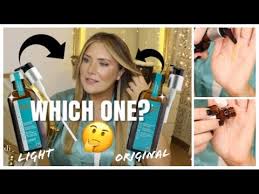 Moroccanoil Light Vs Original Which One Is Right For You Youtube