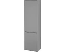 Hochschrank Crea Grau Matt H 140 Cm Vormontiert Bei Hornbach Kaufen