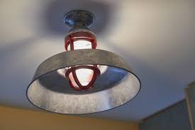 Surface mounted ceiling light fixtures are the workhorses of interior lighting. Industrial Ceiling Lights Add Rustic Modern Mix Inspiration Barn Light Electric