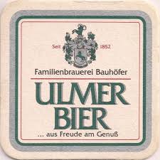 Bierdeckel Europa Mitteleuropa Deutschland Baden Wurttemberg Renchen Bauhofer Ulmer Bier Bierdeckel Bier Renchen