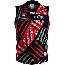 Round 10 of the 2019 afl season will again see the competition celebrate the impact of indigenous australians on the game. Essendon Bombers Youth 2018 Indigenous Guernsey