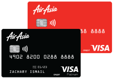I would like to know the status of the credit request. Airasia Cards