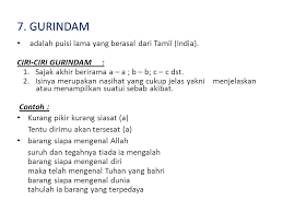 Sudah tahukah kamu tentang apa itu gurindam? Berikut Yang Termasuk Jenis Puisi Lama Adalah