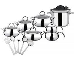 Emsan çelik çeyiz setleri markdepoda! Emsan Aragon 17 Parca Ceyiz Seti 8699343313391