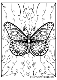 The coloring pages are printable and can be used in the classroom or at home. Beautiful Butterfly Coloring Pages