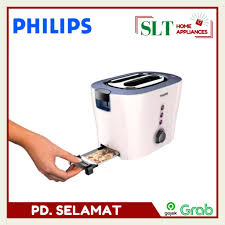 Roti yang dipanggang menggunakan pemanggang ini tingkat kecoklatannya merata dengan baik. Toaster Philips Hd 2630 Alat Pemanggang Roti Loncat Shopee Indonesia