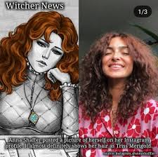 We did not find results for: Triss Actress Seemingly Does Have Her Hair Painted Reddish Witcher