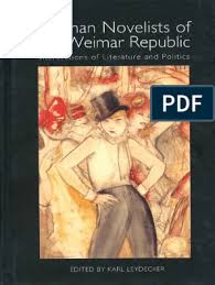 In den usa spielte er ca. German Novelists Of The Weimar Republic Intersections Of Literature And Politics Studies In German Literature Linguistics And Culture Pdf Weimar Republic Adolf Hitler