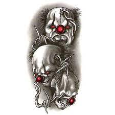 Here at psycho clown tattoo we offer only award winning, magazine published tattoo artists, offering only the most modern tattoo practices. 14 Evil Clown Tattoo Drawings Ideas Evil Clown Tattoos Clown Tattoo Tattoo Drawings
