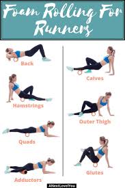 Foam Rolling For Runners A Next Level You Foam Rolling For Runners Runners Workout Abs Workout