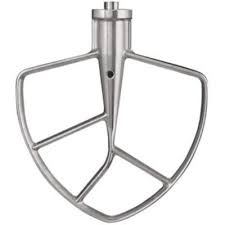 Kitchenaid mixers have an orbital motion, which involves a more robust gear assembly, hence the higher cost. Kitchenaid Ksmc7qfb Flat Beater For Ksm7990 And Ksm7581 Mixers Wasserstrom