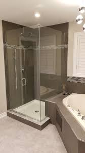 A bathtub or shower liner is a solid piece of acrylic or pvc plastic designed to precisely fit into the contours of your tub or shower unit. Glass Shower Enclosure With Rain Head Accent Tiles Glass Shower Enclosures Bathtub Remodel Jacuzzi Tub Bathroom