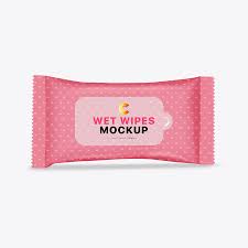 Download Wet Wipes Mockup Mockupcrew