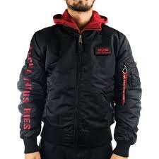 Ihr spezialist für industrial services. Alpha Industries Inc Ma 1 D Tec Se Winter Jacke 133104 94 Schwarz Ro Brooklyn Footwear X Fashion