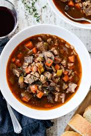 Use this method in the oven or on the stovetop. Leftover Prime Rib And Barley Soup Simply Scratch