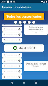This is a list of stanzas that can be used in a job file, how can it be used (syntax, arguments) and why using it (what it does, with an example). National Anthem Of Mexico Learn By Heart 4 Stanzas For Android Apk Download