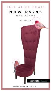 Filtri per pompe a vuoto. Alice Occasional Chairs Sotran Dekorativ Boksburg Facebook