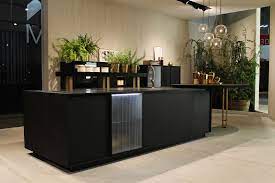 Galaxy Nero Puro E Aquaprime Oro Rosa Installati In Una Cucina Soho Di Doimo Cucine Spa Esposta Al Salone Del Mobile 2016 Dedicata A Un Modo Di Vivere Ri Keuken
