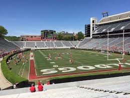 sanford stadium section 121 rateyourseats com