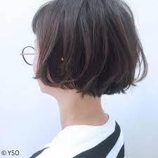 お客様レポート ショートボブは動いた時こそかわいい ヘアカット ヘアスタイリング ショートボブ