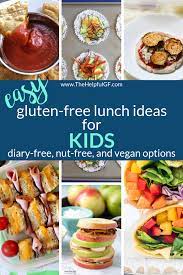 Gluten Free Lunch Ideas For Back To School Gluten Free Kids Lunches Gluten Free Lunch Dairy Free Lunch